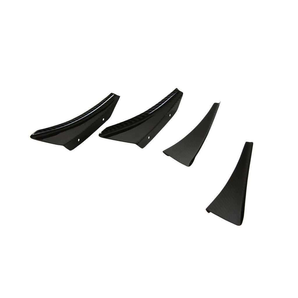 Audi R8 Carbon Fiber Front Bumper Canards 2016-2018 official supplier product photo