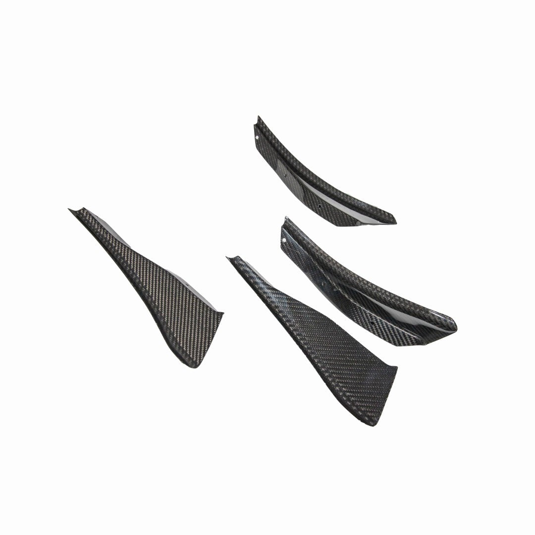 BMW G87 M2 Carbon Fiber Front Bumper Canards 2023-UP official supplier product photo