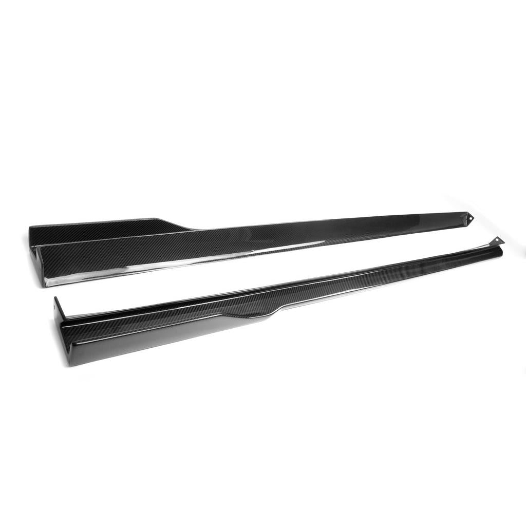Carbon Fiber Dodge Challenger Hellcat Side Rocker Extension 2015-2023 Challenger hellcat official supplier product photo