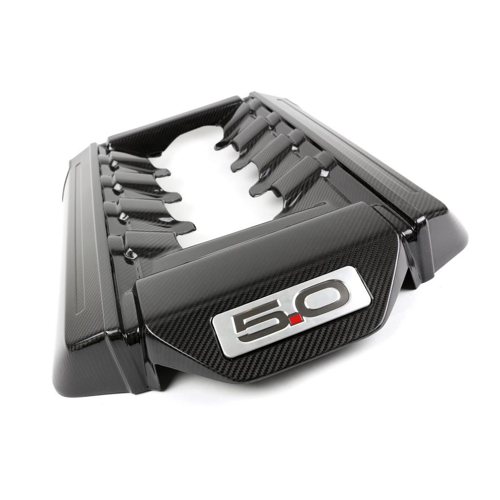 Carbon Fiber Ford Mustang S550 GT 5.0 Engine Cover 2015-2017 official supplier product photo