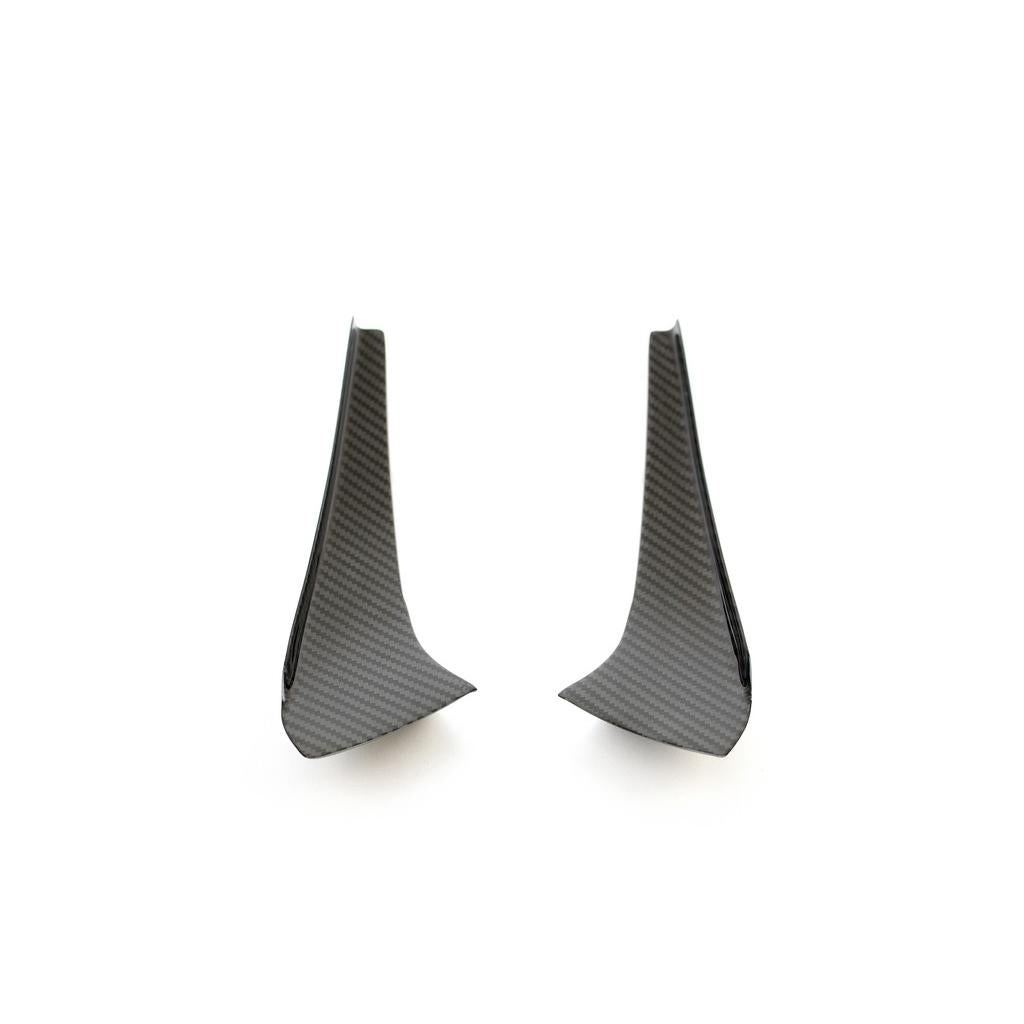 Chevrolet Corvette C8 Carbon Fiber Front Bumper Canards official supplier product photo