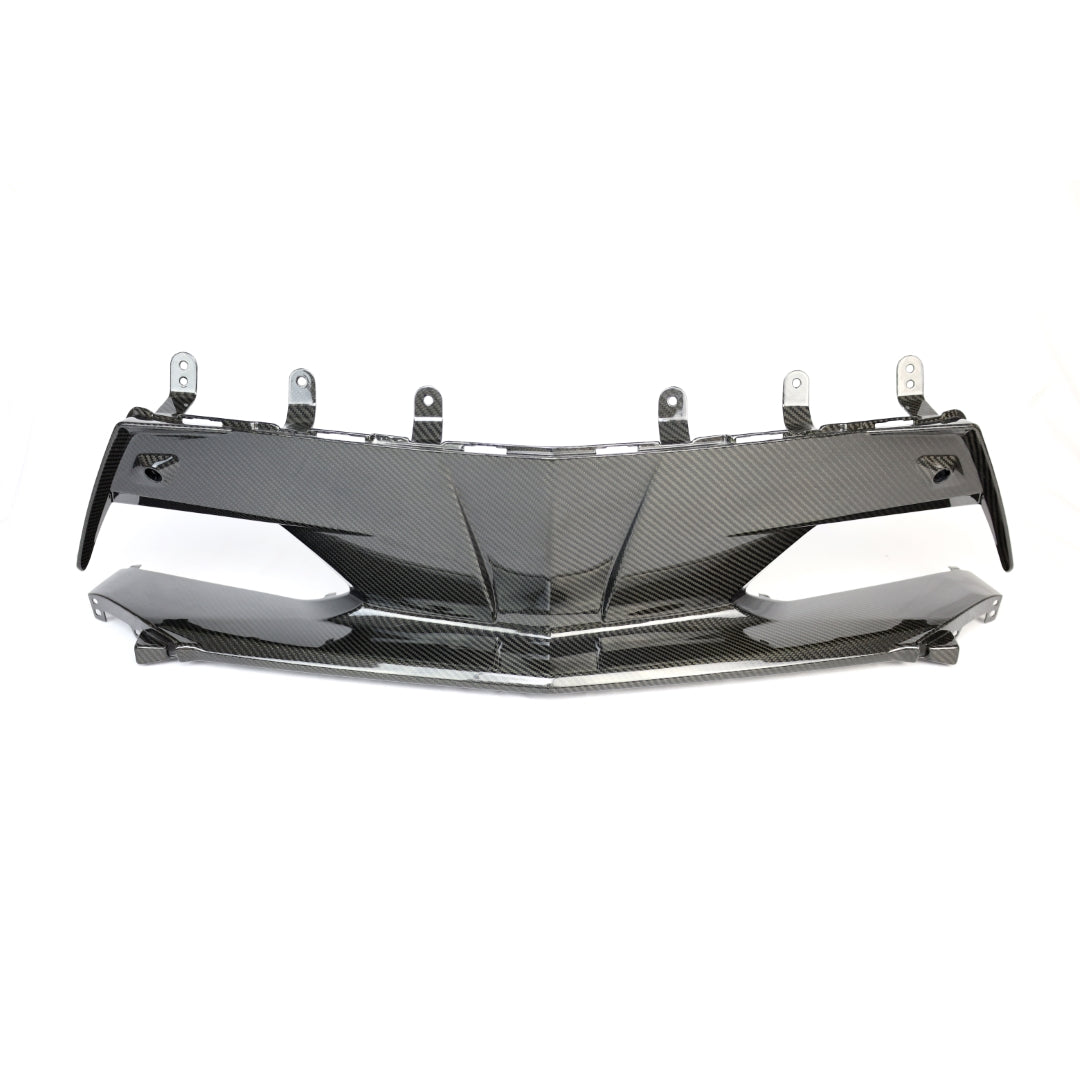 Chevrolet Corvette C8 Carbon Fiber Front Bumper Center Bezels official supplier product photo