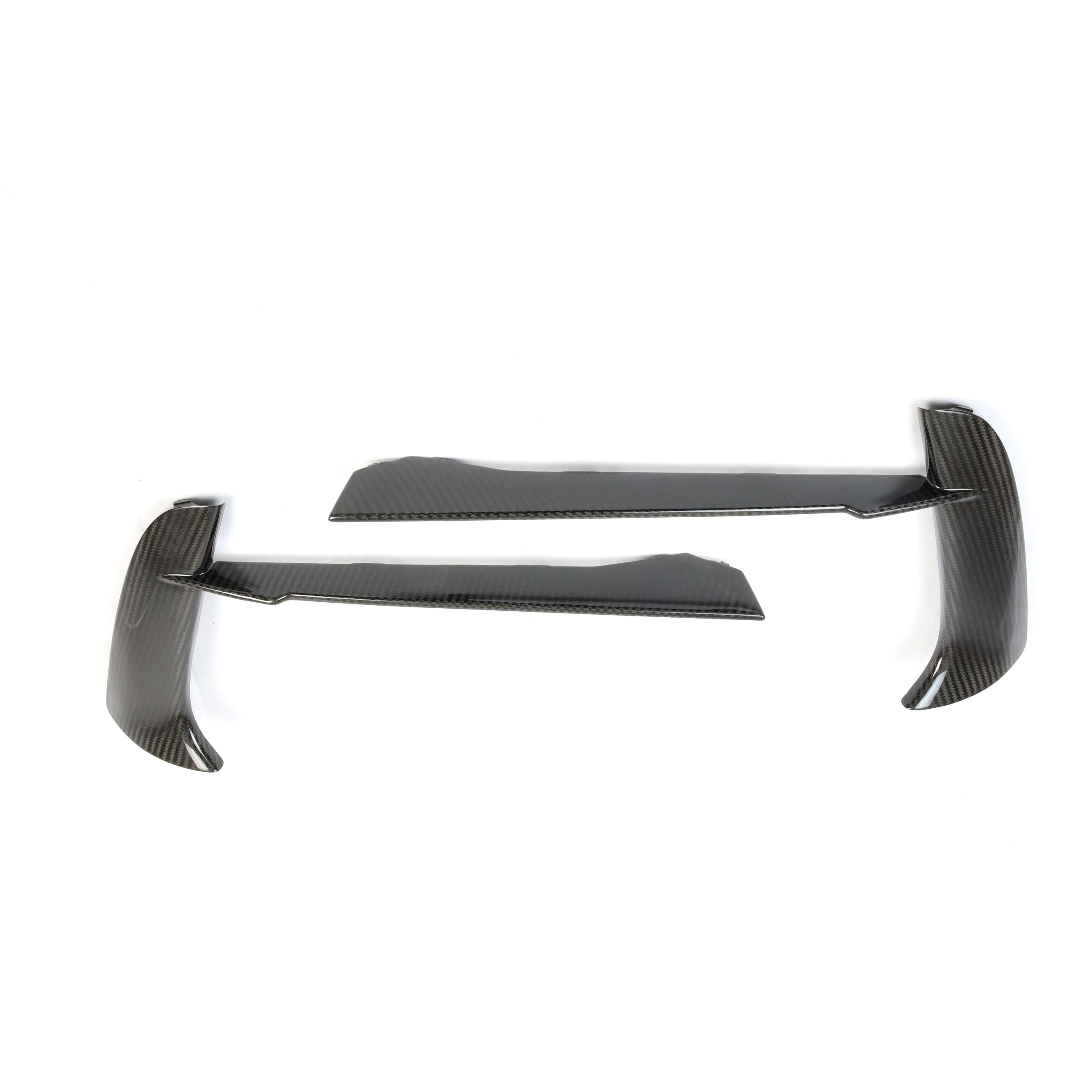 Chevrolet Corvette C8 Carbon Fiber Front Bumper Side Bezels official supplier product photo