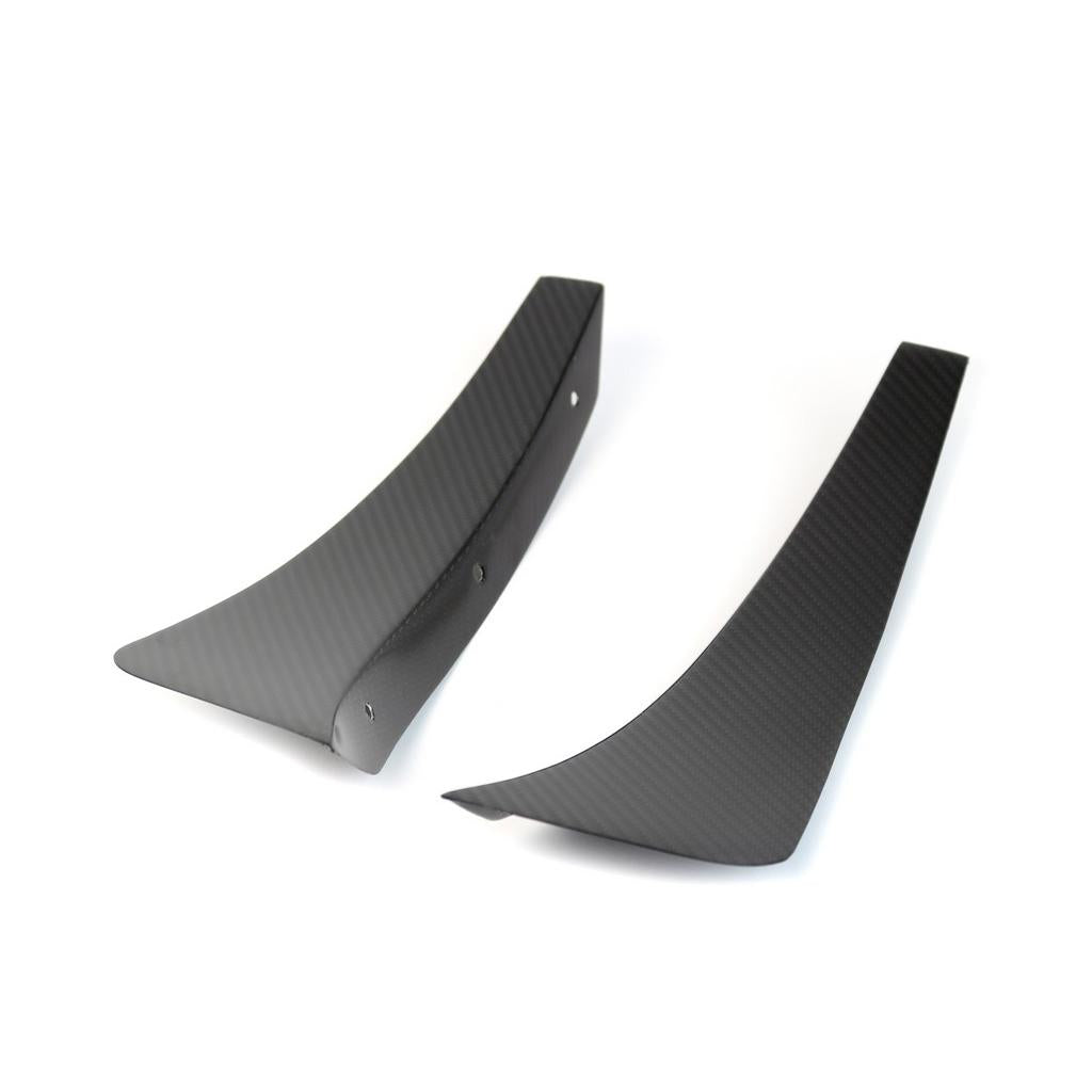 Dodge Challenger Hellcat Carbon Fiber Front Bumper Canards 2015-2023 official supplier product photo