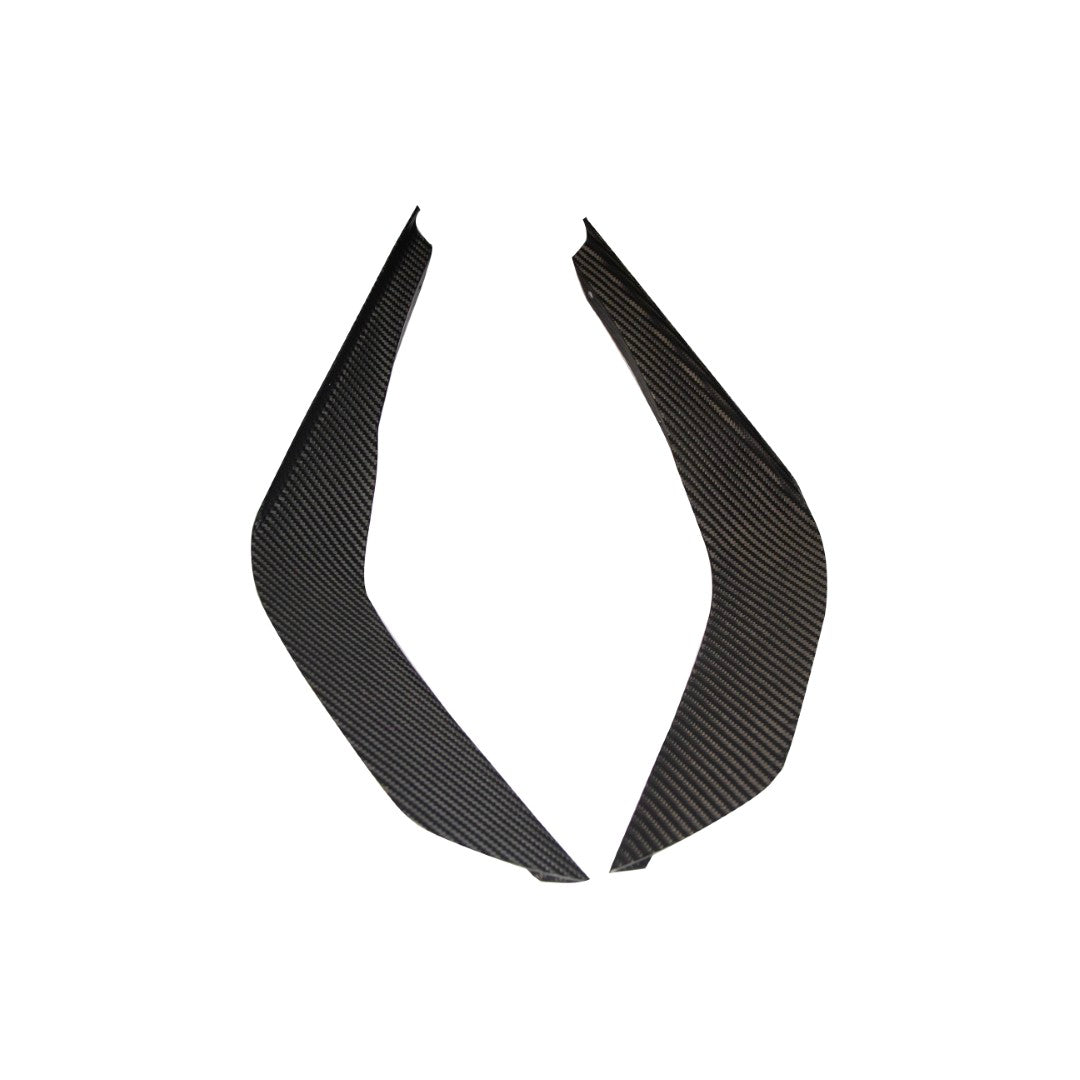 Ford Mustang GT S650 Carbon Fiber Front Bumper Canards 2024 - Current (does not fit Dark Horse bumper) official supplier product photo