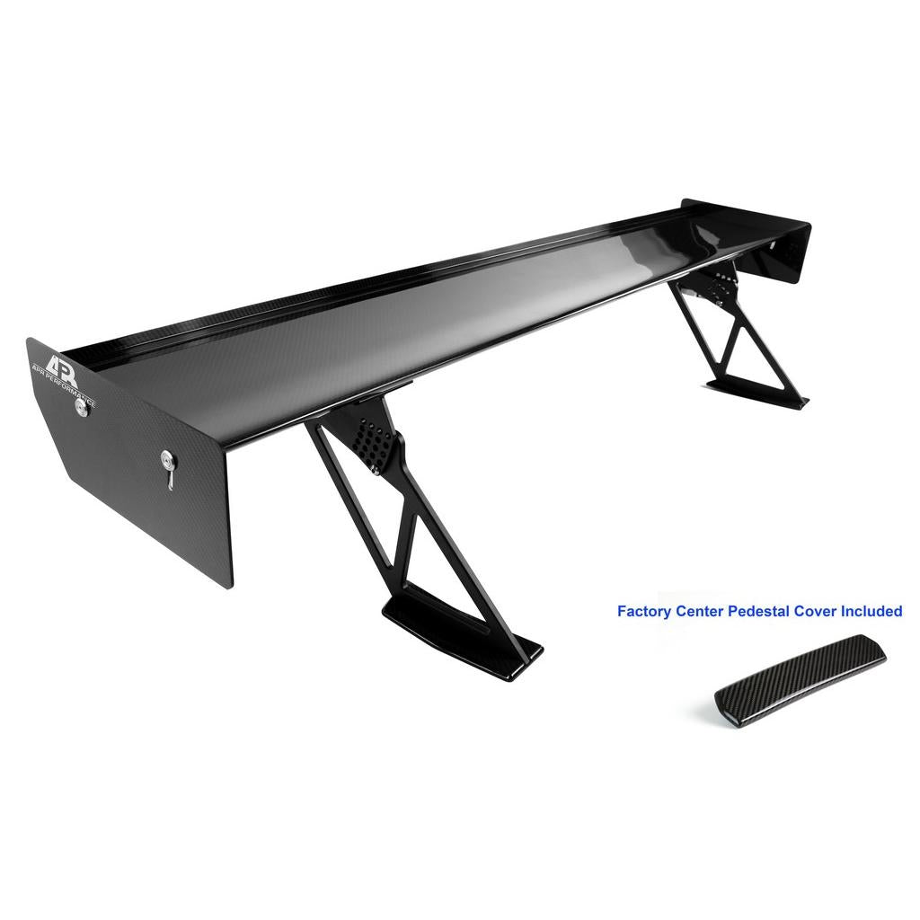Ford Mustang Shelby GT350 GT500 S550 GT250 Carbon Fiber Adjustable Wing 2018-2023 official supplier product photo