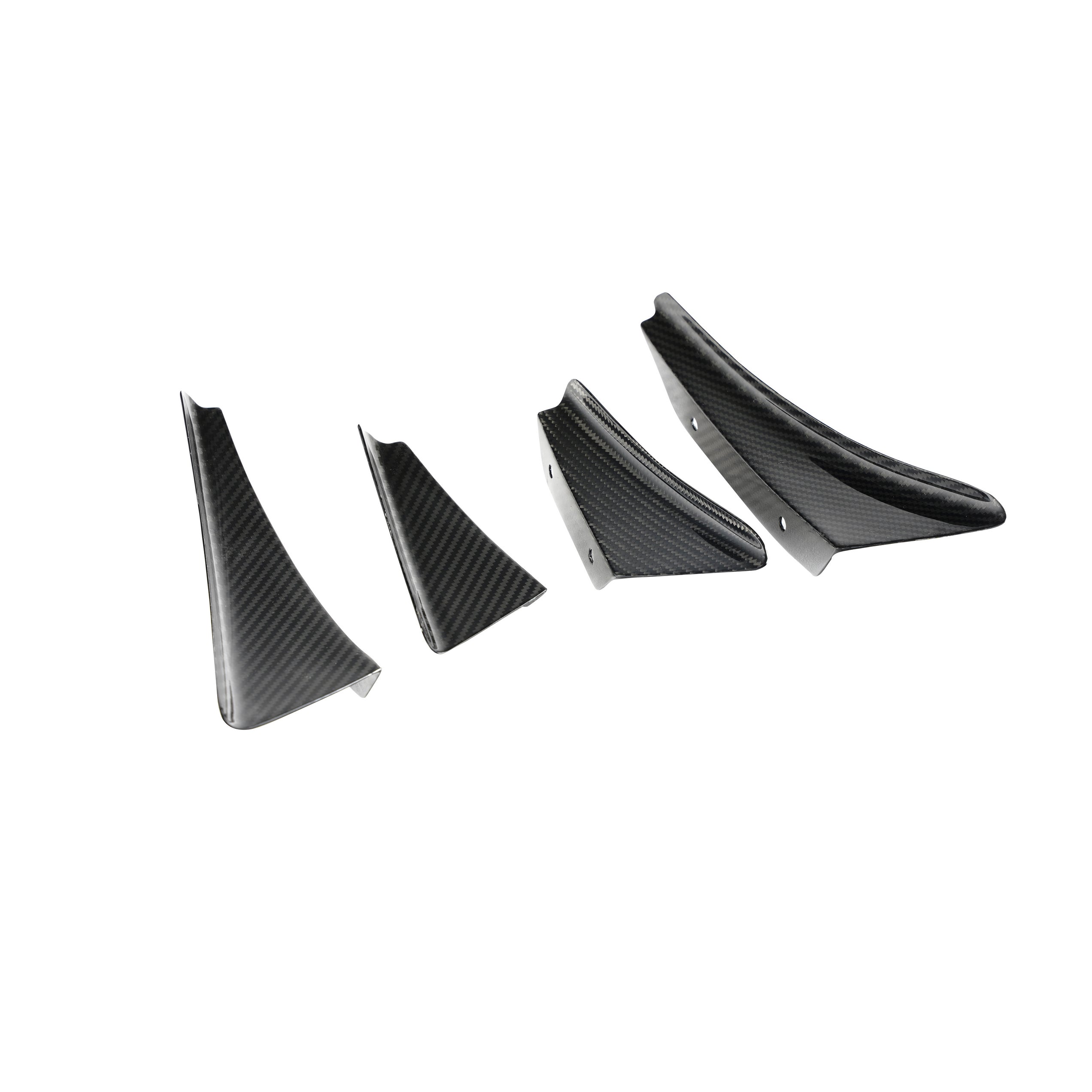Honda FL5 Civic Type R Carbon Fiber Front Bumper Canards 2023 - Current official supplier product photo