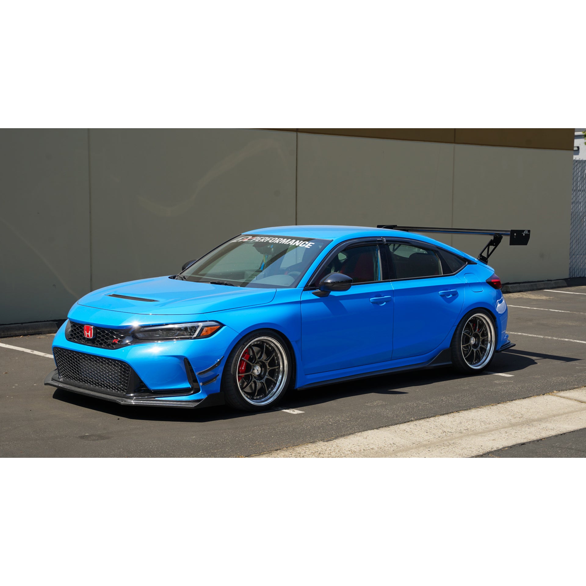 Honda FL5 Civic Type R GT250 Carbon Fiber Adjustable Wing 67" 2023 - Current official supplier product photo