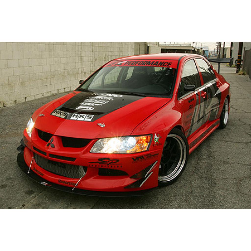 Mitsubishi Evolution 8 (Evo 8) 2003-2005 EVIL-R Widebody Aerodynamic Kit official supplier product photo