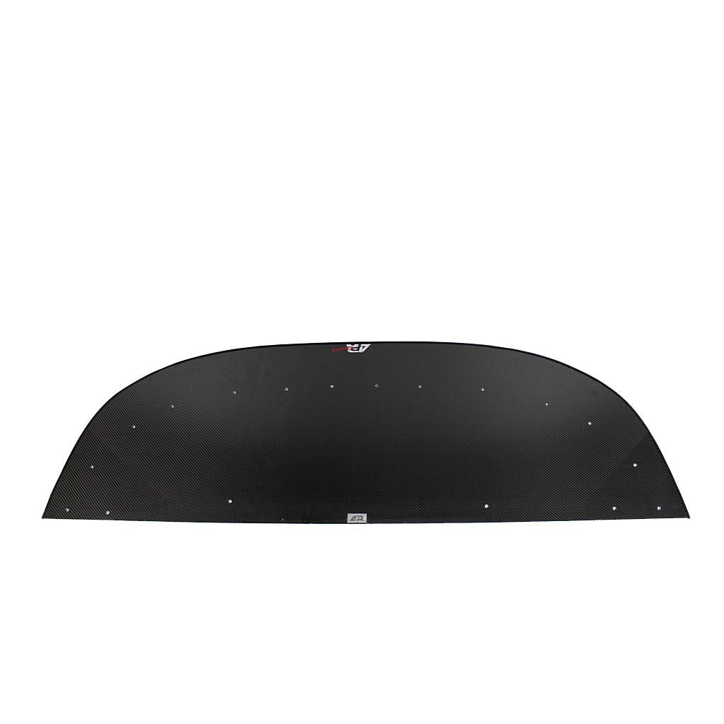 Mitsubishi Evolution X (Evo X) Stock Bumper Carbon Fiber Front Wind Splitter 2008-2016 official supplier product photo