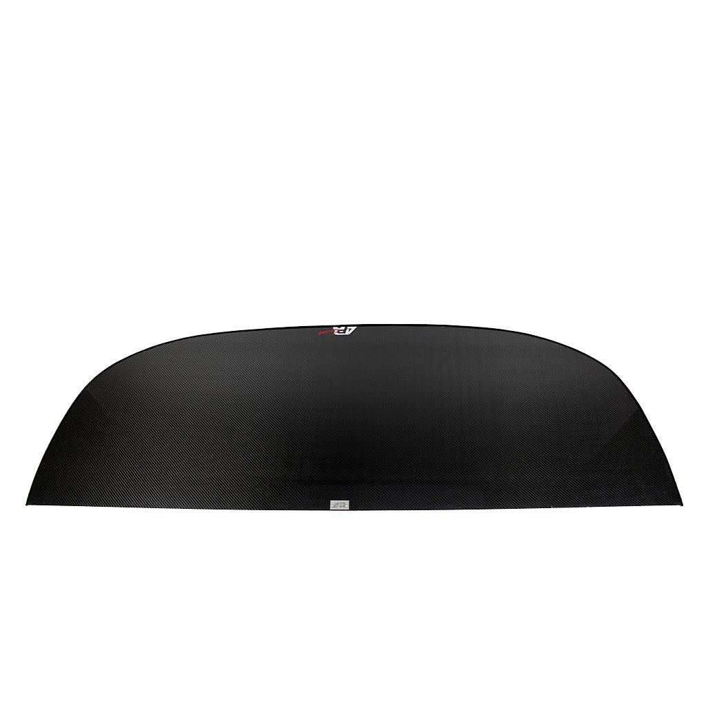 Mitsubishi Evolution X (Evo X) with OEM lip Carbon Fiber Front Wind Splitter 2008-2016 official supplier product photo
