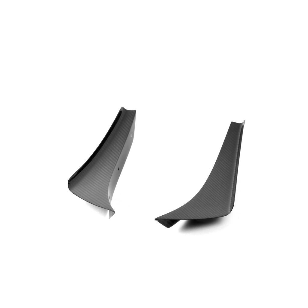 Porsche 981 Cayman GT4 Carbon Fiber Front Bumper Canards 2015-2016 official supplier product photo