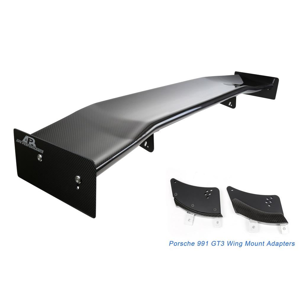 Porsche 991 GT3 71" GTC500 Carbon Fiber Adjustable Wing 2013 - 2019 official supplier product photo