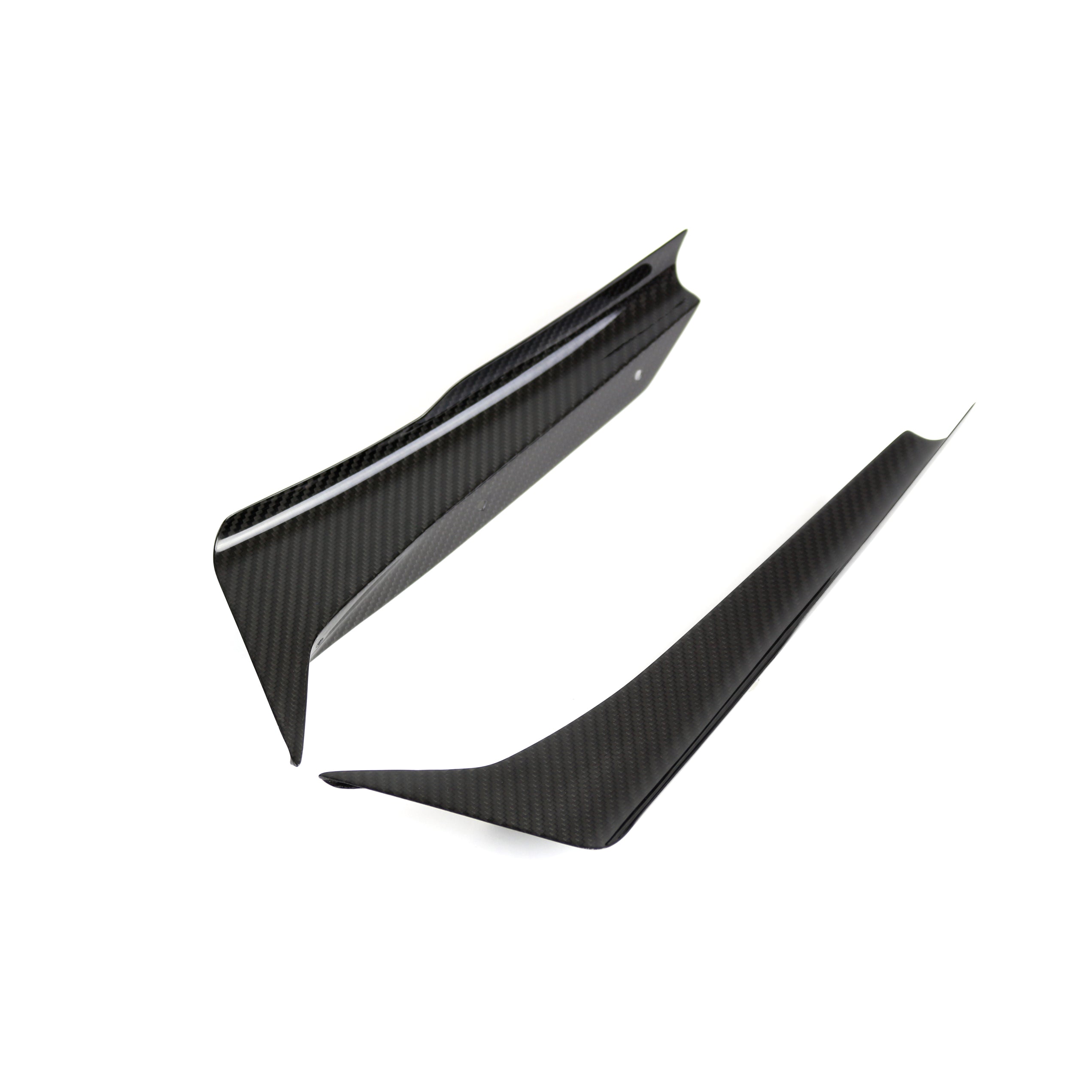 Subaru WRX STI Carbon Fiber Front Bumper Bottom Canards 2018-2021 official supplier product photo