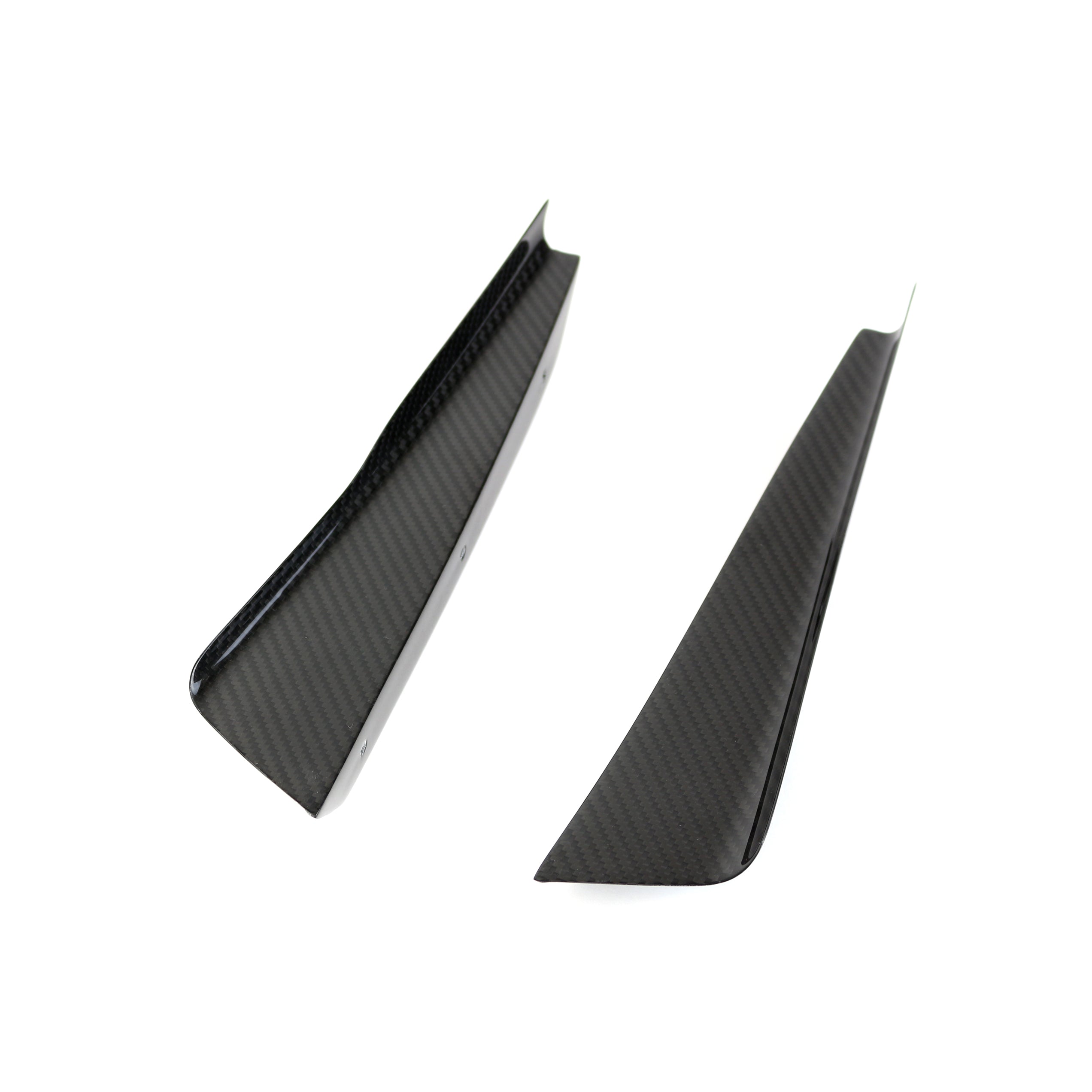 Subaru WRX STI Carbon Fiber Upper Canard Pair 2018-2021 official supplier product photo