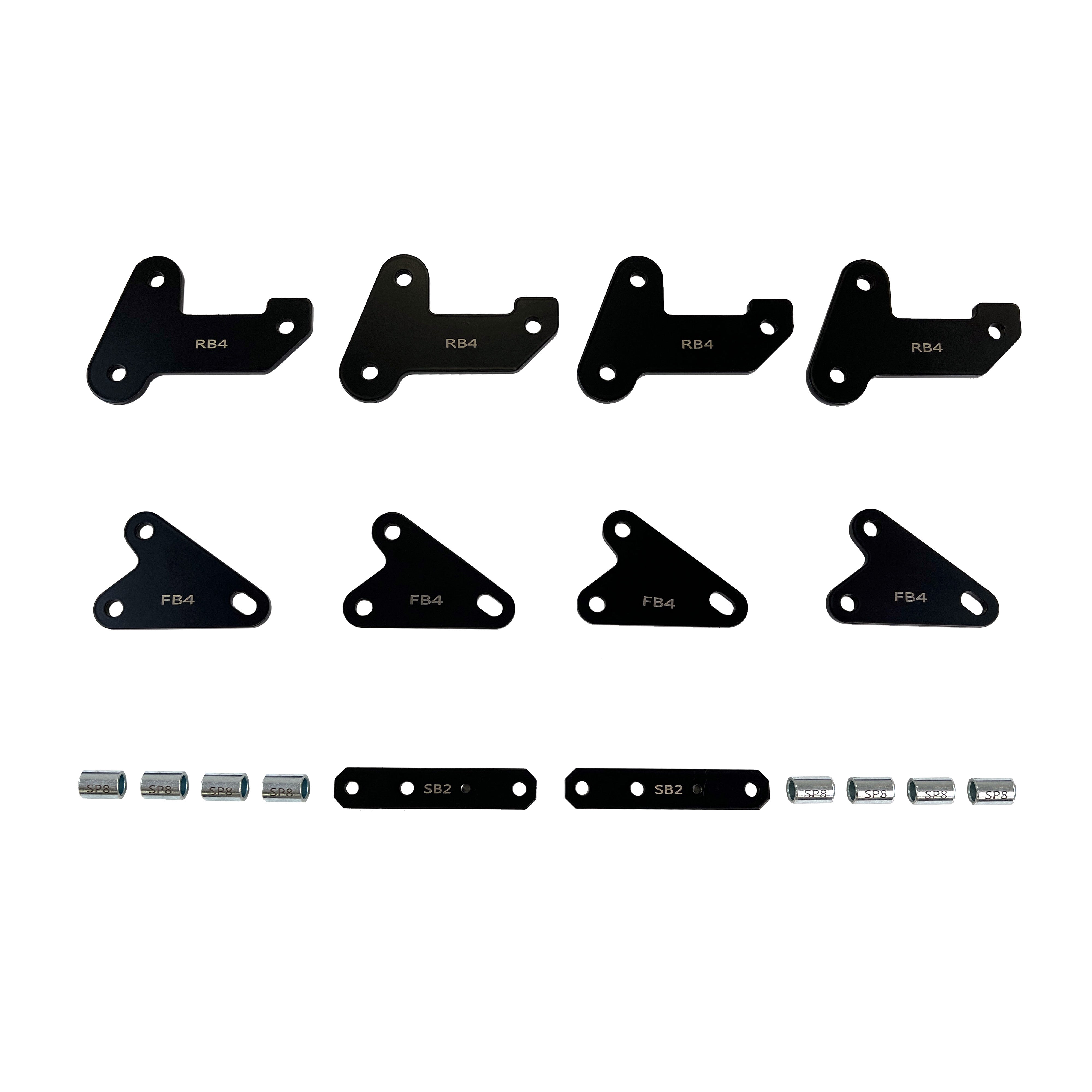 2013-2019 Polaris Demon Heavy Duty Bracket Lift Kit PABL-6002HD official supplier product photo