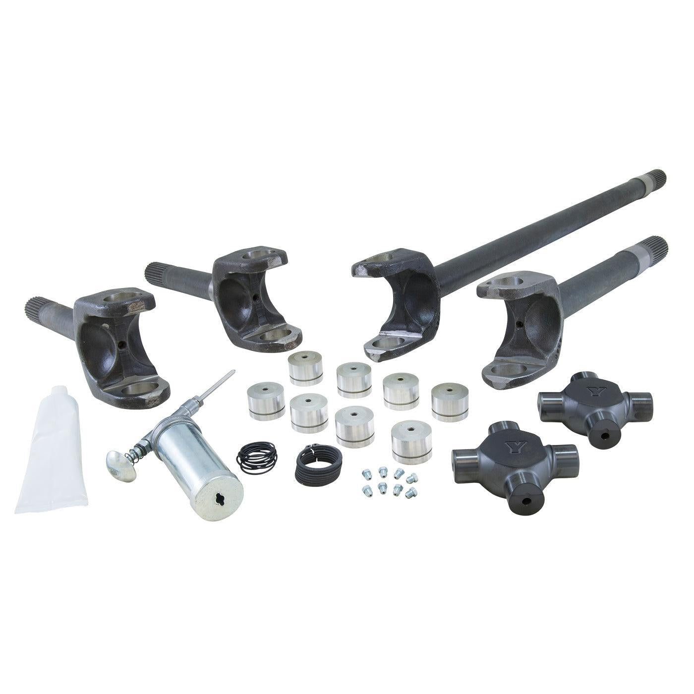 1988-1997 Powerstroke Chromoly Front Axle Kit Dana 60 35 Spline w/Super Joints (ZA W26020) official supplier product photo