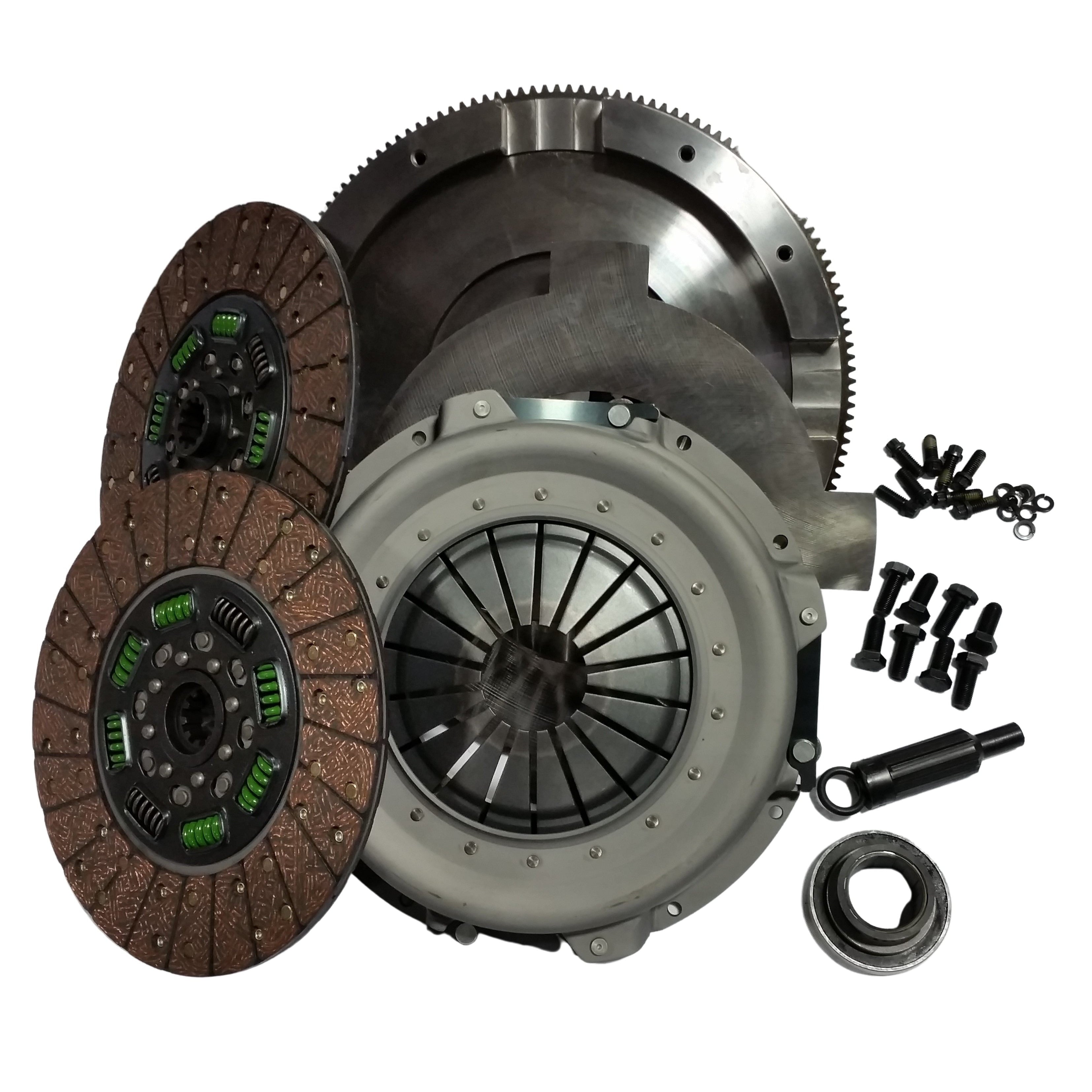 1994-1997 Powerstroke Organic Billet Dual Disc Clutch - 550HP/1100ft-lb (NMU73ZF5DDS-ORG) official supplier product photo