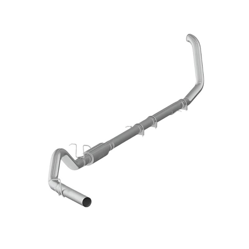1999-2002 Powerstroke 4" Single Side Turbo Back Exhaust System w/ Muffler (S6200P) official supplier product photo