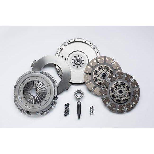 1999-2003.5 Powerstroke Stage 4 Organic/Ceramic Clutch Kit - 650HP (SFDD3250-6) official supplier product photo