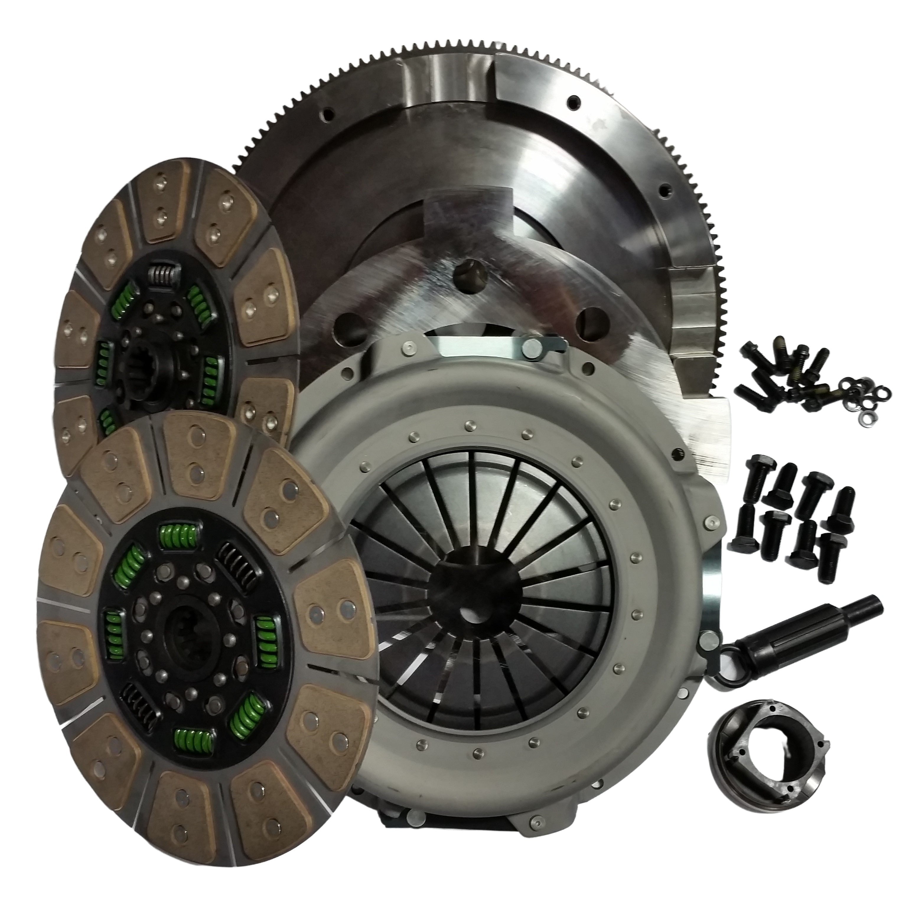 1999-2003 Powerstroke Billet Ceramic Dual Disc - 650HP/1300ft-lb (NMU73ZF6DDS) official supplier product photo