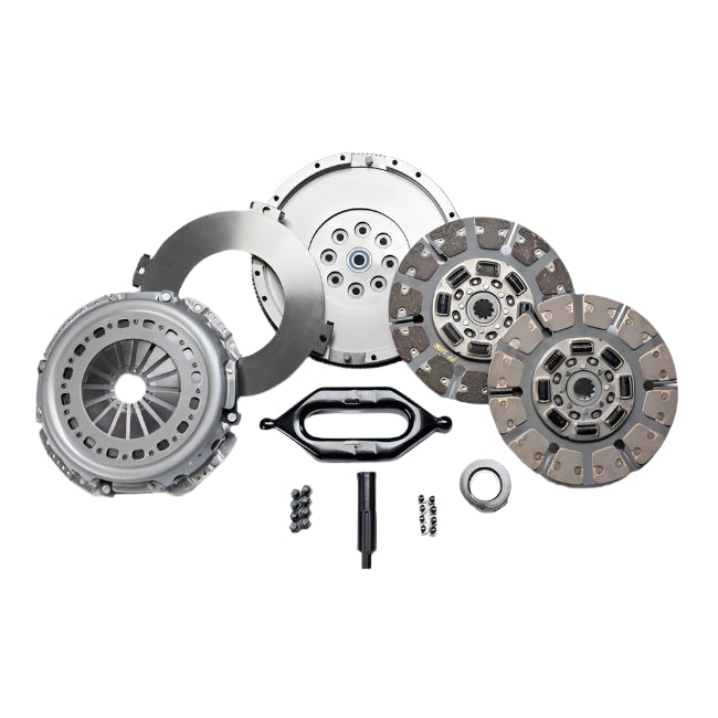 2000.5-2005.5 Cummins Stage Organic/Ceramic 4 Clutch Kit - 650HP (SDD3250-6) official supplier product photo