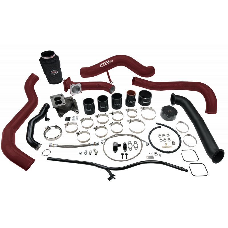 2001-2004 LB7 Duramax S300 Single Turbo Install Kit (WCF100478) official supplier product photo