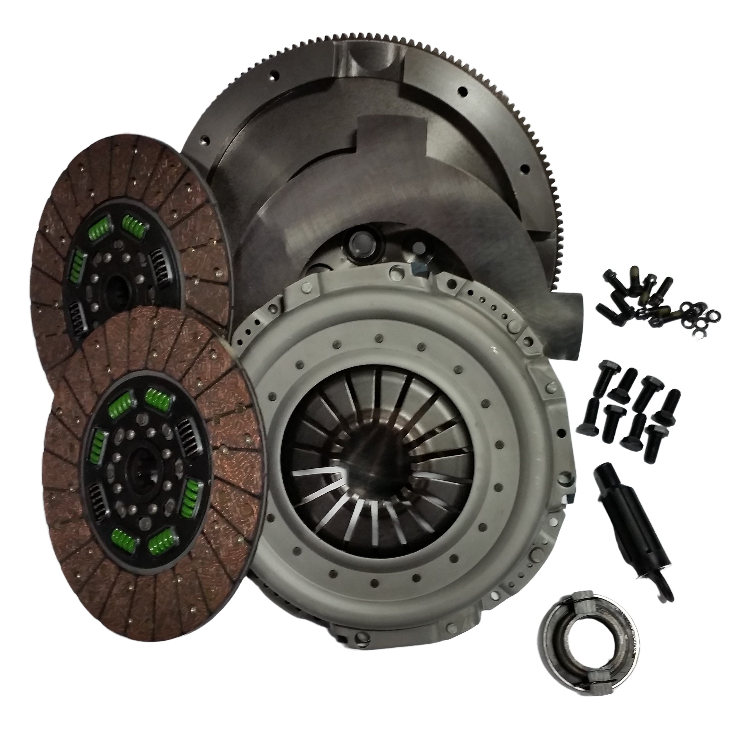 2001-2005 Cummins Organic Dual Disc Clutch Kit - 550HP/1100ft-lb (NMU70NV56DDSN-ORG) official supplier product photo