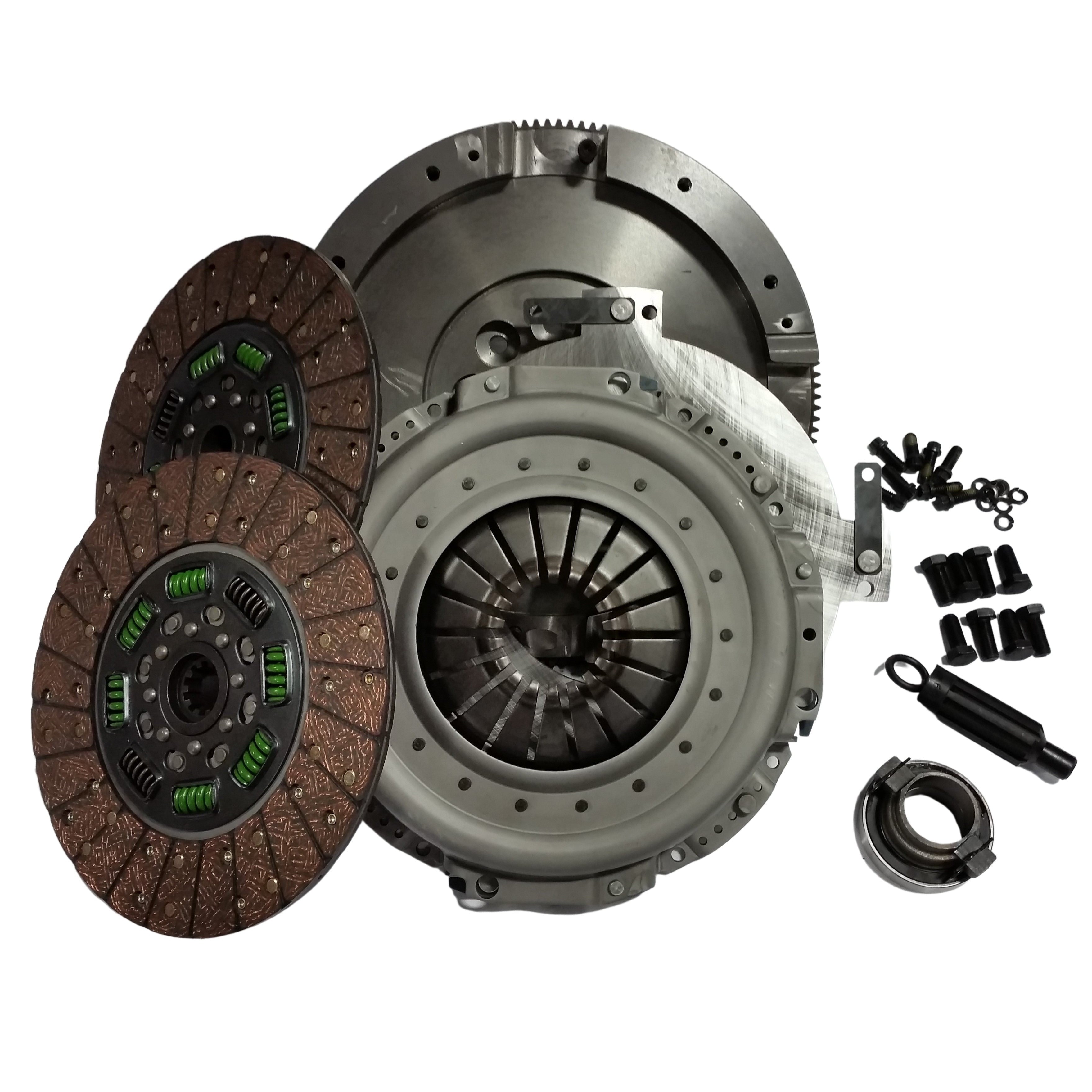 2001-2005 Cummins Organic Quiet Dual Disc Clutch Kit - 550HP/1200ft-lb (QNV56DDSN-ORG) official supplier product photo