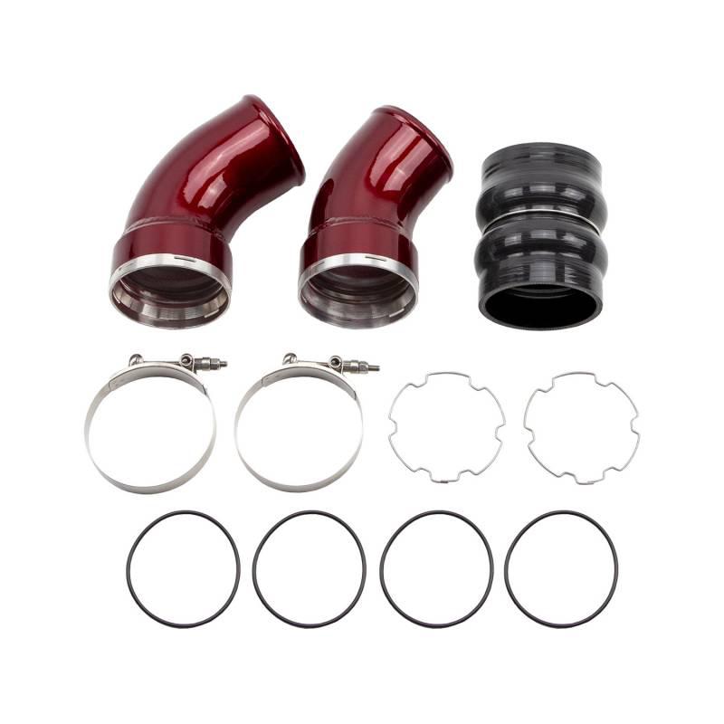 2006-2010 Duramax 3.5" Passenger Cold Side Intercooler Pipe Kit (WCF100367) official supplier product photo