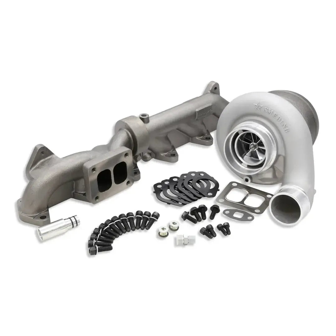 2007.5-2018 Cummins S300 T4 Turbo Kit w/ Manifold (C4G62STDCK) official supplier product photo