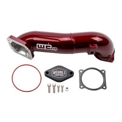 2011-2016 Duramax Passenger Side Upper Crossover Intercooler Pipe Kit (WCF100328) official supplier product photo