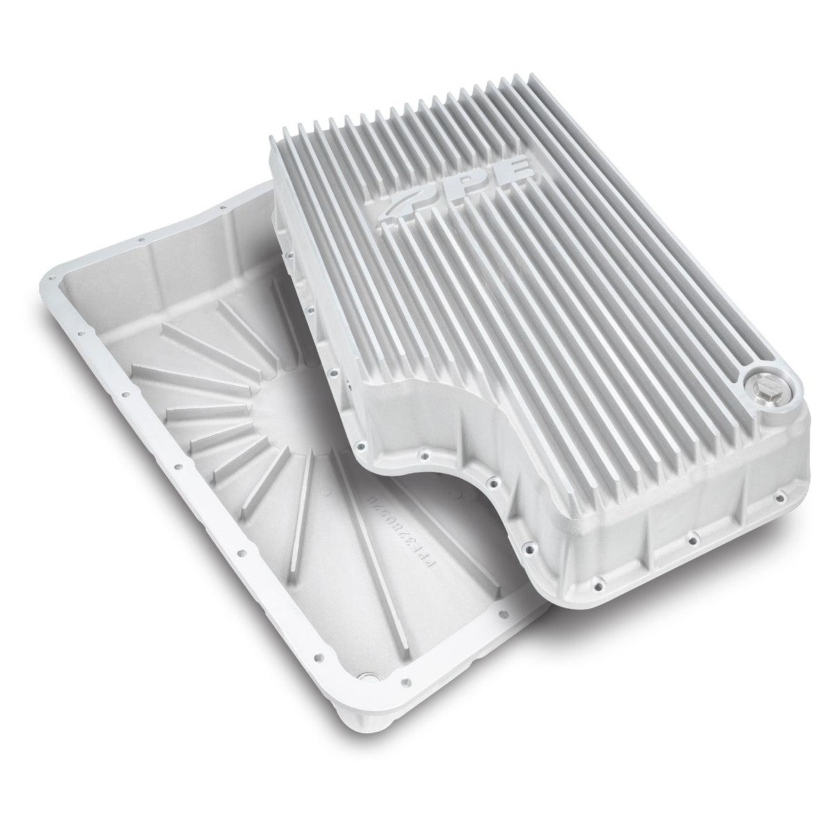 2011-2019 Powerstroke 6R140 Heavy-Duty Cast Aluminum Deep Transmission Pan (328052000) official supplier product photo
