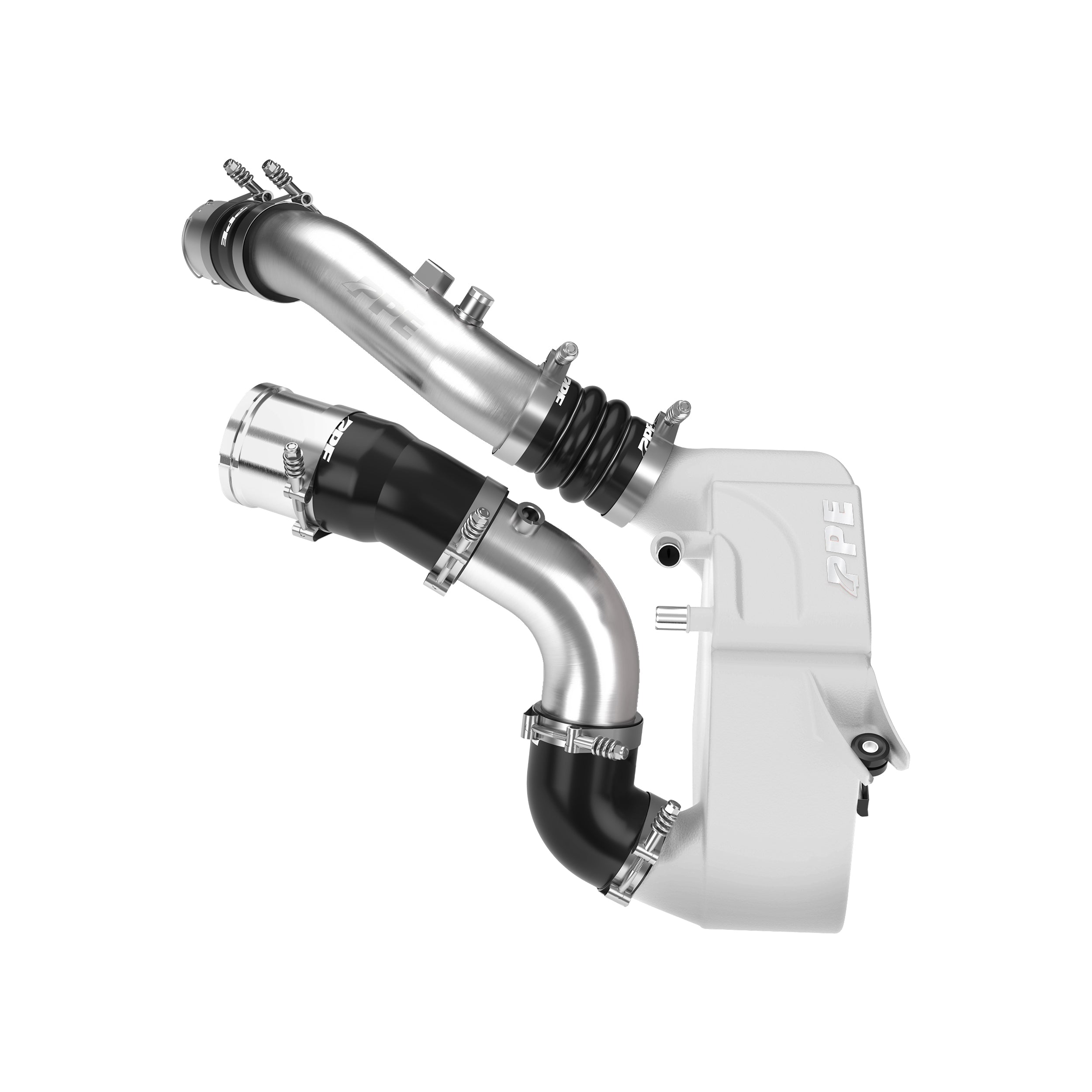 2011-2026 Powerstroke Air to Water Intercooler w/ Brushed Charge Pipes (315045200) official supplier product photo