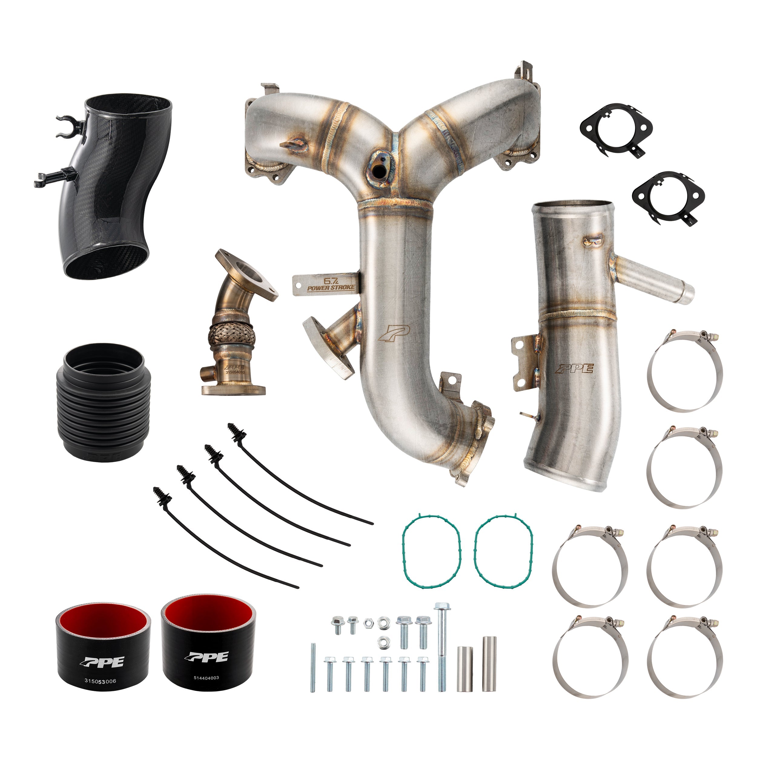 2015-2016 Powerstroke Turbo Inlet and Intake Manifold Kit (315053000) official supplier product photo