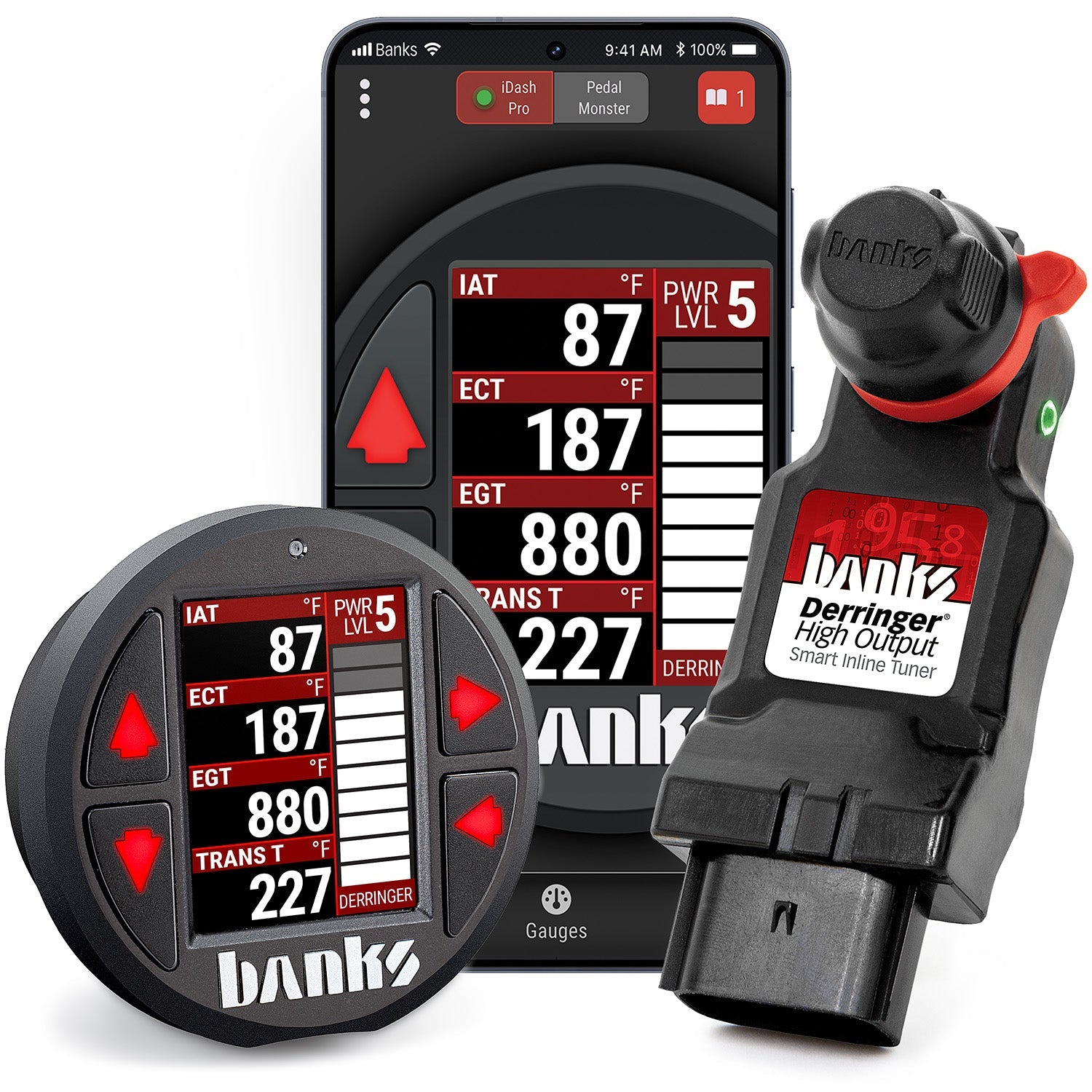 2023 Duramax Banks Derringer High Output Tuner W/ iDash Pro (67107) official supplier product photo