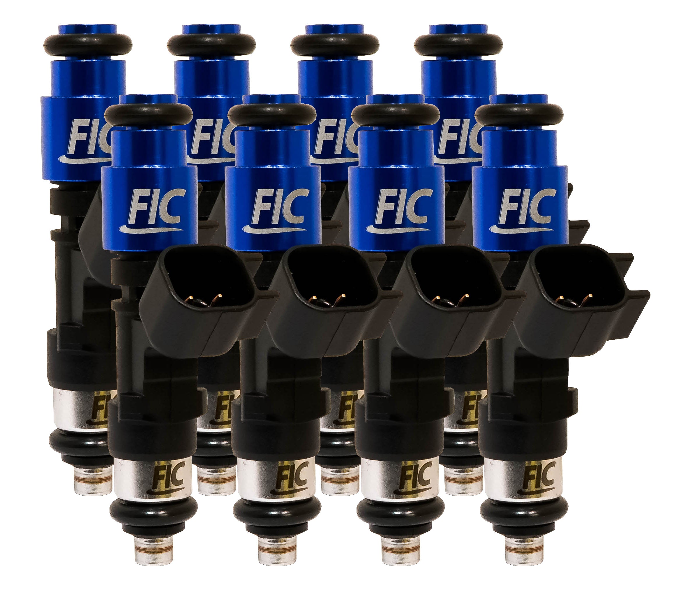 1000cc (100 lbs/hr at OE 58 PSI fuel pressure) FIC Fuel Injector Clinic Injector Set for Dodge 5.2L (2000-2001), 5.9L (2000-2003), 4.7L (2002-2007), 6.4L (2014 - present) (High-Z)(IS155-1000H) official supplier product photo