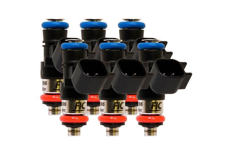 1000cc (100 lbs/hr at OE 58 PSI fuel pressure) FIC Fuel Injector Clinic Injector Set for Jeep 3.6L V6 engines (High-Z) (is232-1000h) official supplier product photo