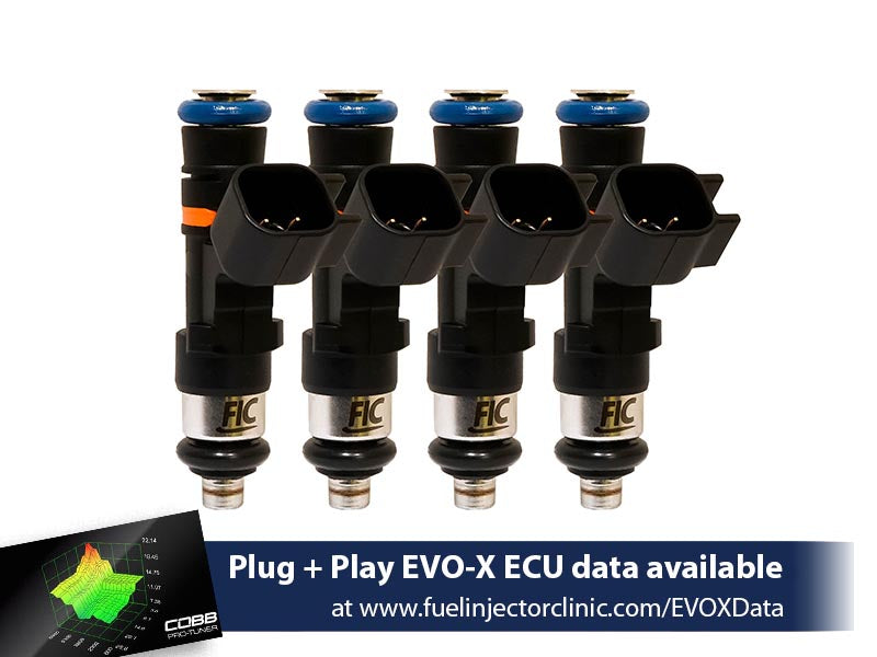 1000cc FIC Mitsubishi Evo X Fuel Injector Clinic Injector Set (High-Z) (is127-1000h) official supplier product photo