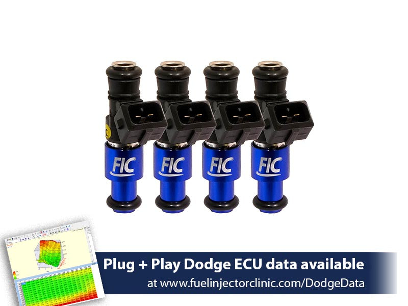 1200cc (Previously 1100cc) FIC Dodge SRT-4 Fuel Injector Clinic Injector Set (High-Z) (is151-1200h) official supplier product photo