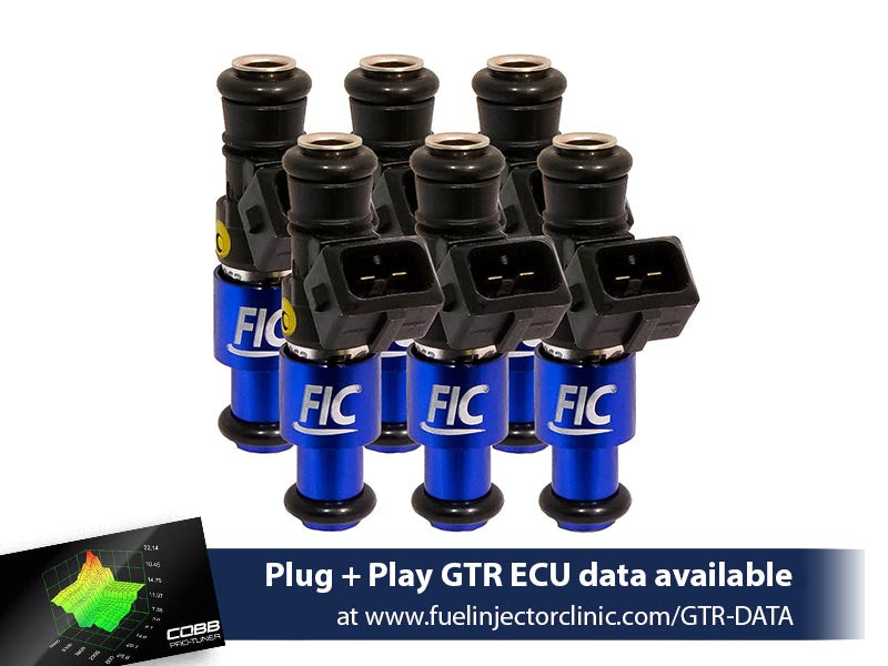 1200cc (Previously 1100cc) FIC Nissan R35 GT-R Fuel Injector Clinic Injector Set (High-Z) (is188-1200h) official supplier product photo