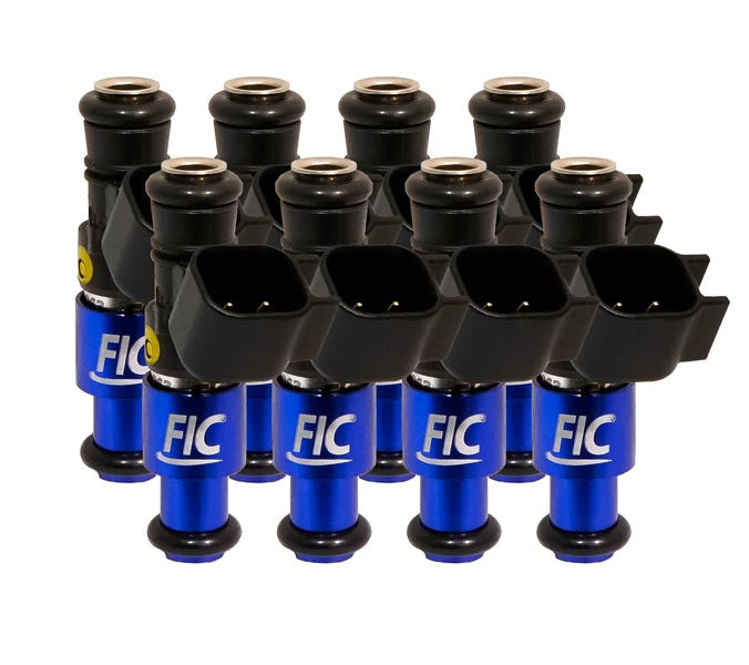 1440cc (160 lbs/hr at OE 58 PSI fuel pressure) FIC Fuel Injector Clinic Injector Set for 4.8/5.3/6.0 Truck Motors ('99-'06) (High-Z) (is304-1440h) official supplier product photo