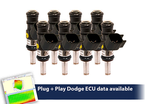 1440cc (160 lbs/hr at OE 58 PSI fuel pressure) FIC Fuel Injector Clinic Injector Set for Dodge Hemi Gen 1-4 Whipple Supercharger(High-Z) (is153-1440h-sc) official supplier product photo