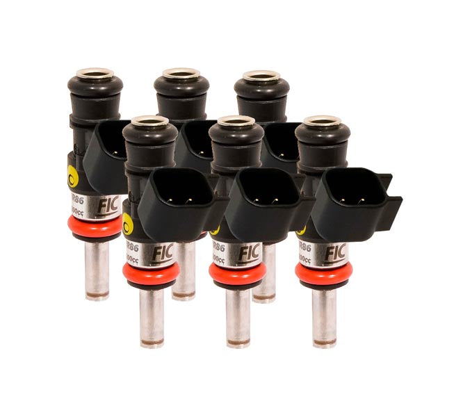 1440cc (160 lbs/hr at OE 58 PSI fuel pressure) FIC Fuel Injector Clinic Injector Set for Jeep 3.6L V6 engines (High-Z) (is232-1440h) official supplier product photo