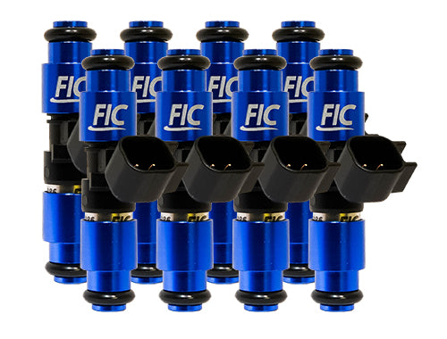1650cc (180 lbs/hr at OE 58 PSI fuel pressure) FIC Fuel Injector Clinic Injector Set for Dodge 5.2L/5.9L (1994-1998) (High-Z)(IS154-1650H) official supplier product photo