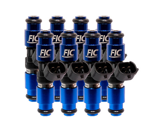 2150cc (240 lbs/hr at OE 58 PSI fuel pressure) FIC Fuel Injector Clinic Injector Set for Dodge 5.2L (2000-2001), 5.9L (2000-2003), 4.7L (2002-2007), 6.4L (2014 - present) (High-Z)(IS155-2150H) official supplier product photo