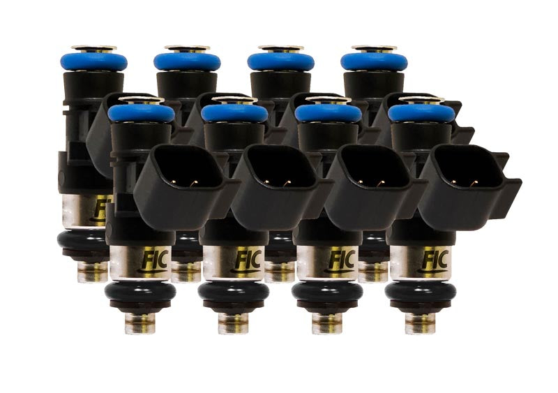 Eight Cylinder 1000cc SHORT Custom Injector Set (isc-1000h-short-8) official supplier product photo