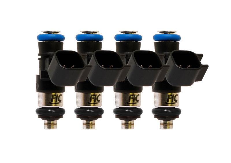 Four Cylinder 1000cc SHORT Custom Injector Set (isc-1000h-short-4) official supplier product photo