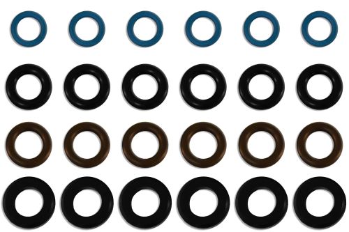Seal kit for Fuel Injector Clinic high-z 3000GT VR4, RB26, or 7M-GTE injectors (slk-135-185x6h) official supplier product photo