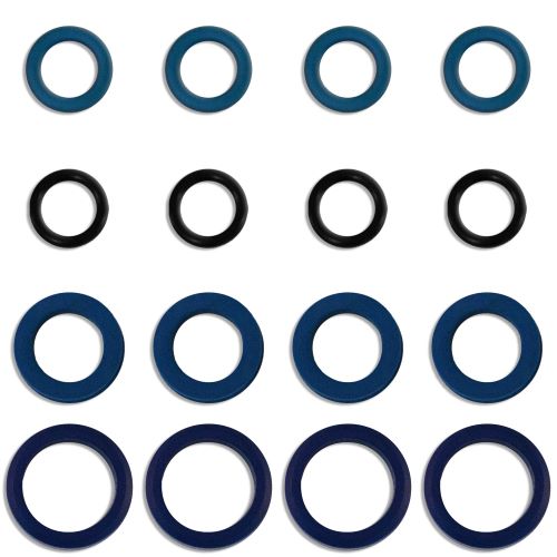 Seal kit for Fuel Injector Clinic low-z injectors for DSM/Evo (Scribed part numbers ending in "K") (slk-126x4-k) official supplier product photo